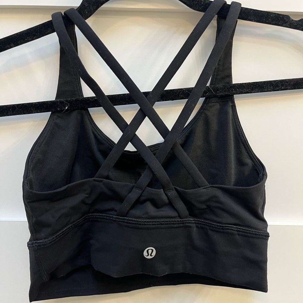Lululemon Energy bra- NO PADS- size 4